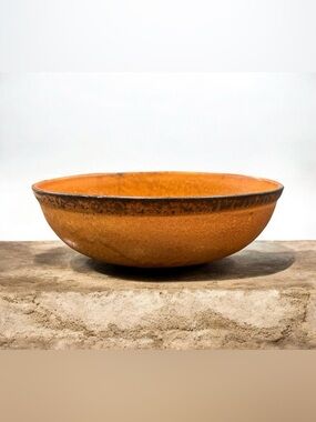 vintage 1970s McCoy Pottery Canyon
Mesa bowl.